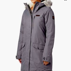 Columbia gray parka